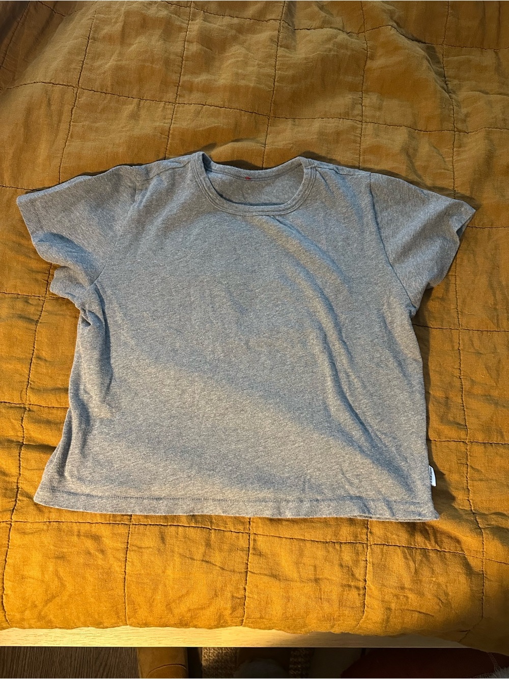 Le Bonne Shoppe Little Boy Tee Grey Medium